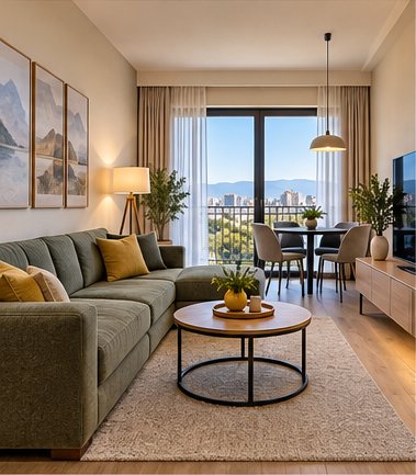 Luna — Living room